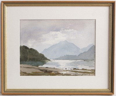 Lot 414 - Edward Wesson (1910-1983) 'On Lock Fyne near...