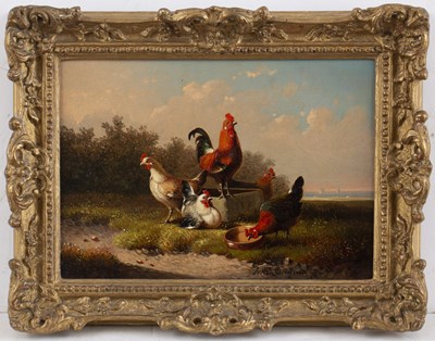 Lot 448 - Joseph van Dieghem (1843-1885) Landscape with...
