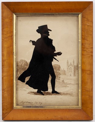 Lot 490 - Augustus Edouart (1788-1861) The Revd. Charles...