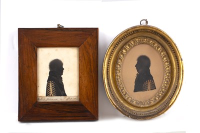 Lot 491 - Richard Bankes Harraden (1778-1862) Silhouette...