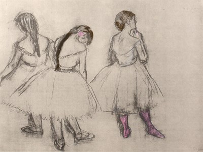 Lot 88 - After Edgar Degas Ballet Studio, lithograph,...