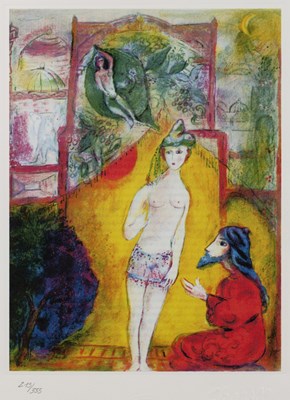 Lot 89 - After Marc Chagall Arabian Nights, lithograph...