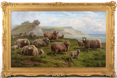 Lot 459 - Charles Sheep Jones (1836-1892) A flock of...