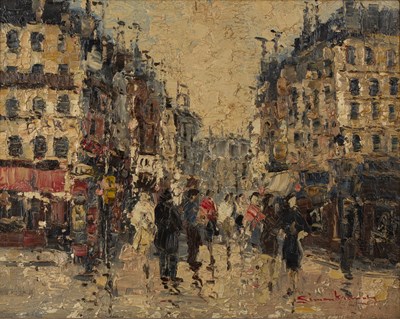 Lot 173 - Simon Kramer (1940-2015) 'Rue des Capucines',...