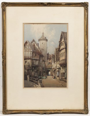 Lot 454 - Noel Harry Leaver (1889-1951) A Dutch market...