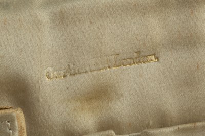 Lot 224 - An Art Deco evening bag by Cartier, the...