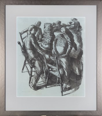 Lot 97 - Stanley Spencer (1891-1959) Marriage at Cana...