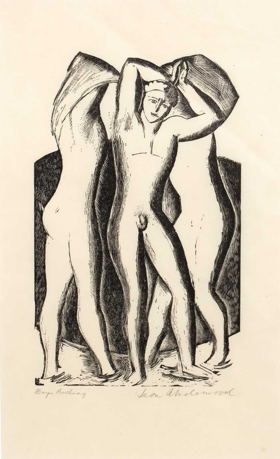 Lot 31 - Leon Underwood (1890-1975) Boys Bathing, 1925...