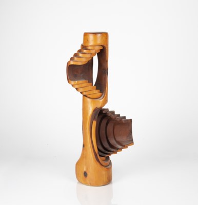 Lot 492 - Brian Willsher (1930-2010) 'Untitled' wooden...