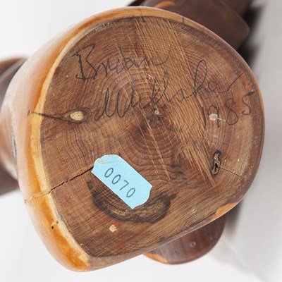 Lot 492 - Brian Willsher (1930-2010) 'Untitled' wooden...