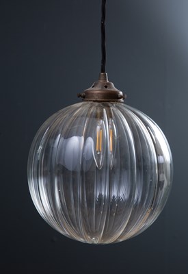 Lot 142 - A pair of Jim Lawrence wall lights with cut...