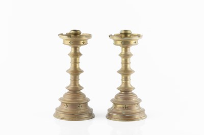 Lot 826 - Winn & Co., Birmingham A pair of Gothic...