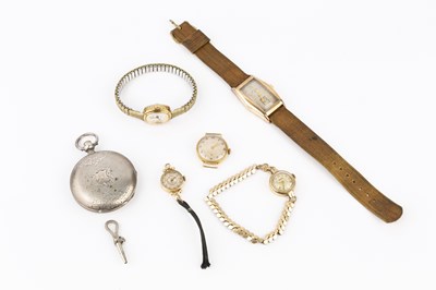 Lot 308 - A collection of watches, comprising a lady's...