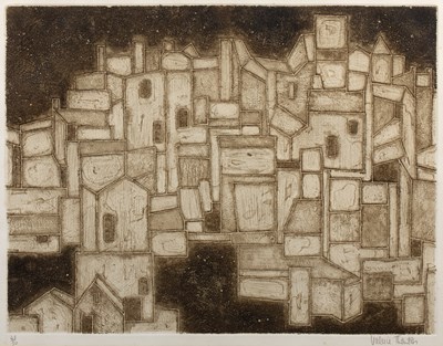 Lot 102 - Valerie Thornton (1931-1991) Vezelay, 1965...