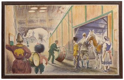 Lot 75 - Russell Sidney Reeve (1895-1970) The Elephant...
