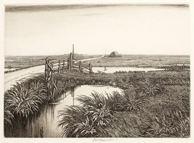 Lot 37 - Charles William Taylor (1878-1960) Farmland...