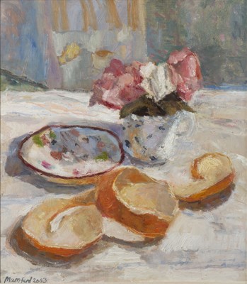 Lot 341 - Alice Mumford (b.1965) Orange Peel and Roses,...