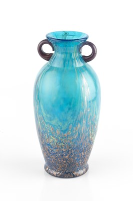 Lot 836 - Dale Tiffany Art glass vase, circa 1980 in...