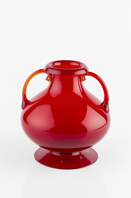 Lot 843 - Vittorio Zecchin (1878-1947) Murano glass vase,...