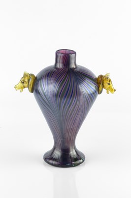 Lot 858 - Fratelli Toso Murano glass vase, circa 1910...