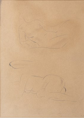 Lot 220 - Attributed to Eric Gill (1882-1940) Nude...