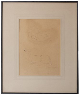 Lot 220 - Attributed to Eric Gill (1882-1940) Nude...