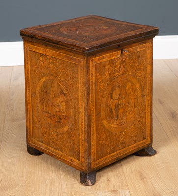 Lot 170 - A late 18th / early 19th century walnut and...