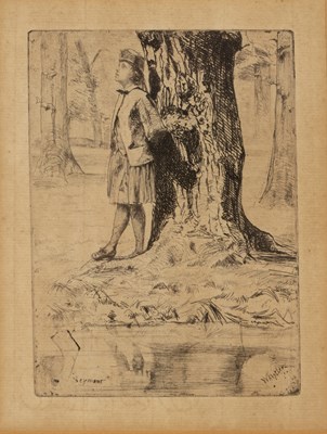Lot 147 - James Abbot McNeill Whistler 'Seymour',...