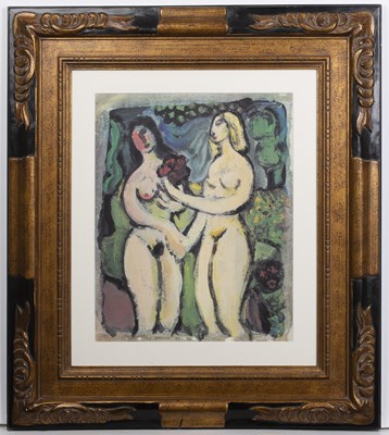 Lot 83 - Corneille (1922-2010) Le Blonde et Brunette...
