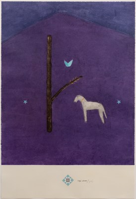 Lot 121 - Craigie Aitchison (1926-2009) Wayney, 2009...