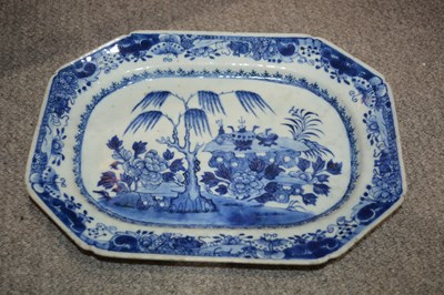 Lot 413 - Group of blue and white porcelain Chinese and...