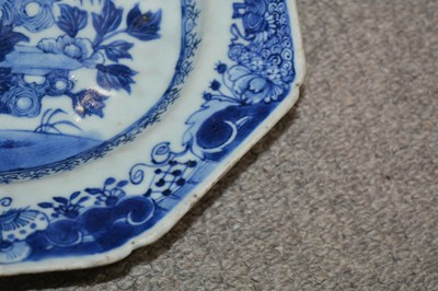 Lot 413 - Group of blue and white porcelain Chinese and...