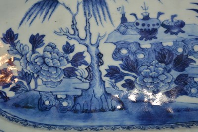 Lot 413 - Group of blue and white porcelain Chinese and...