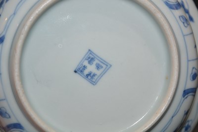 Lot 413 - Group of blue and white porcelain Chinese and...