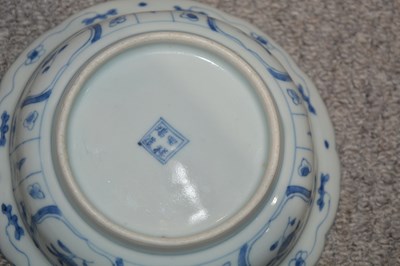 Lot 413 - Group of blue and white porcelain Chinese and...