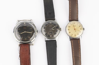 Lot 310 - Three wristwatches by Lanco, the first with...