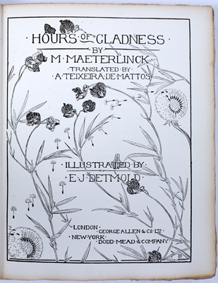 Lot 725 - Maeterlinck (Maurice) The Life of the Bee with...