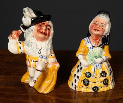 Lot 163 - A pair of Shorter & Sons Doyly Carte pottery...