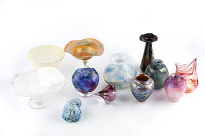 Lot 853 - Art Glass A group of twelves art glass pieces...