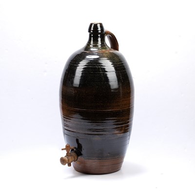 Lot 300 - Winchcombe Pottery large studio pottery cider...