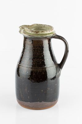 Lot 668 - Richard Batterham (1936-2021) Jug tenmoku with...