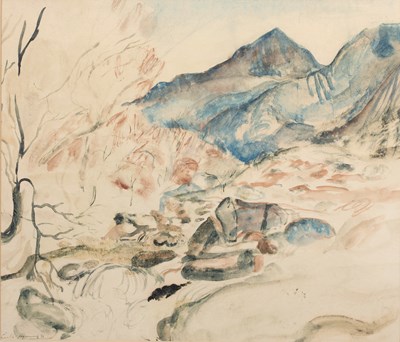 Lot 217 - Leslie Hurry (1909-1978) Landscape, 1936...