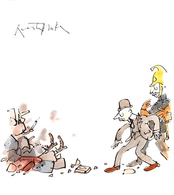 Lot 404 - Quentin Blake (b.1932) When Help Arrived,...