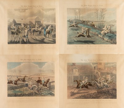 Lot 169 - H Alken, 'The first steeple chase on record',...