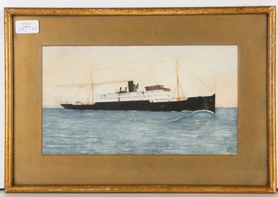 Lot 191 - Nautical interest 'Dolly Varden', ships at sea,...