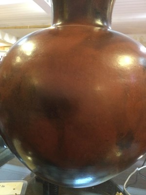 Lot 584 - Manner of Gabrielle Koch (b.1948) Large vase...