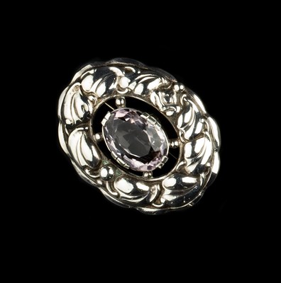 Lot 711 - Rasmus Björn Halvordesen Amethyst single stone...