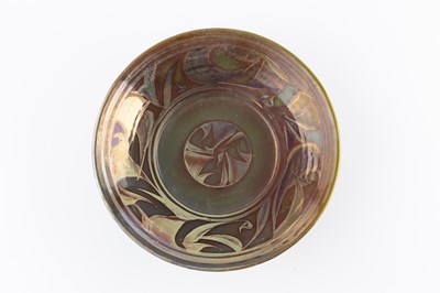 Lot 659 - Alan Caiger-Smith (1930-2020) Bowl red and...