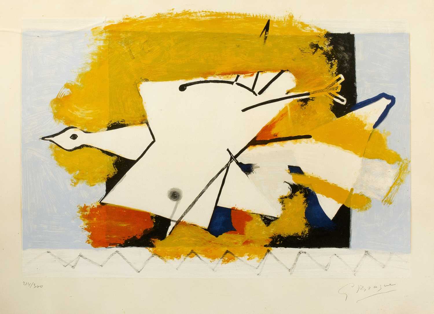 Lot 174 - Georges Braque (1882-1963) L'oiseau Jaune,...
