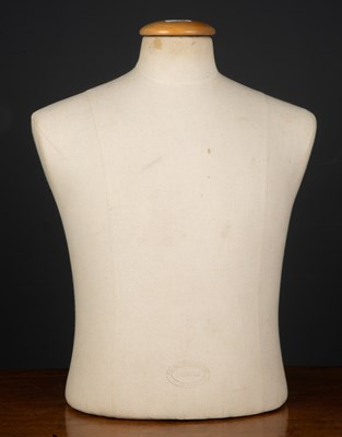 Lot 279 - A dressmakers mannequin torso by Couture Paris,...